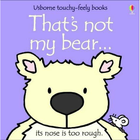 Thats not my touchy feely series 12 :3 books collection set (bear, panda, donkey) - The Book Bundle