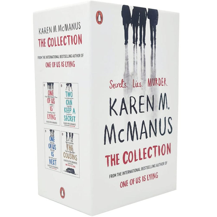 Karen McManus Collection 4 Books Box Set (One Of Us Is Lying, One Of Us Is Next, Two Can Keep a Secret & The Cousins) - The Book Bundle