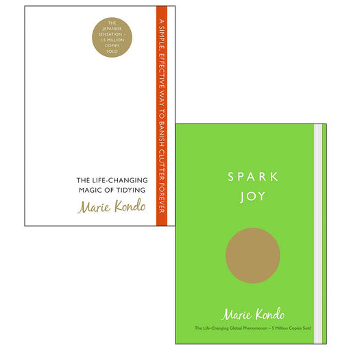Life Changing Magic of Tidying Up, Spark Joy 2 Books Collection Set By Marie Kondo - The Book Bundle