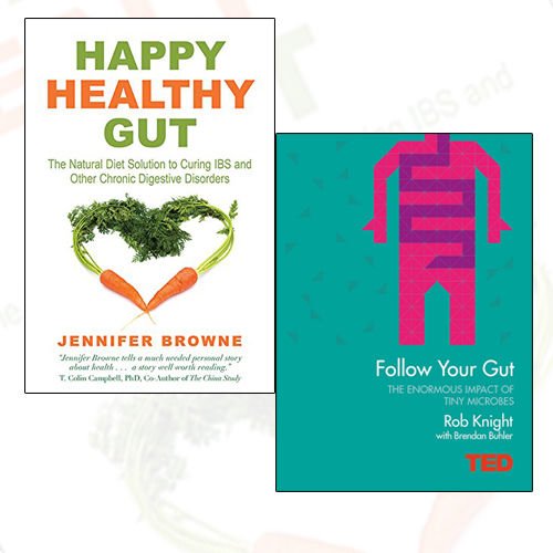 Happy Healthy Gut and Follow Your Gut Collection 2 Books Bundle Set - The Book Bundle