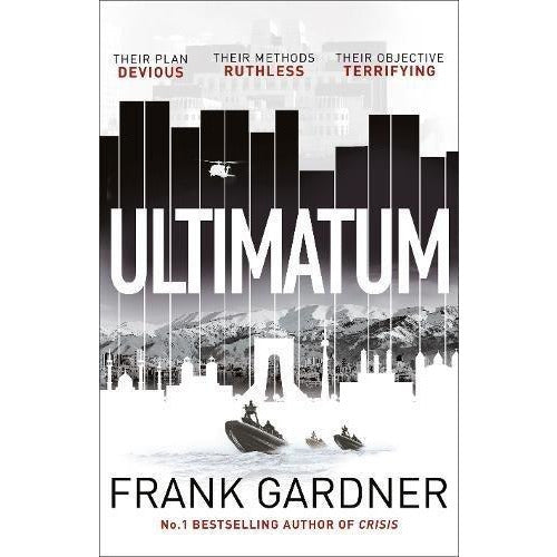 Crisis, ultimatum (luke carlton 2) [ hardcover ],blood and sand 3 books collection set - The Book Bundle