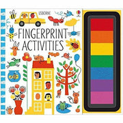 Fingerprint Activities 4 Books Collection Set (Under the Sea, Fingerprint Activities, Dinosaurs, Animals) - The Book Bundle