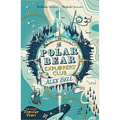 Alex Bell 2 Books Collection Set(The Polar Bear Explorers' Club & Witch Mountain - The Book Bundle