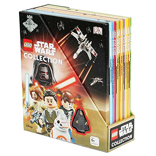 LEGO Star Wars Collection: 10 Book Box Set with Minifigure - The Book Bundle