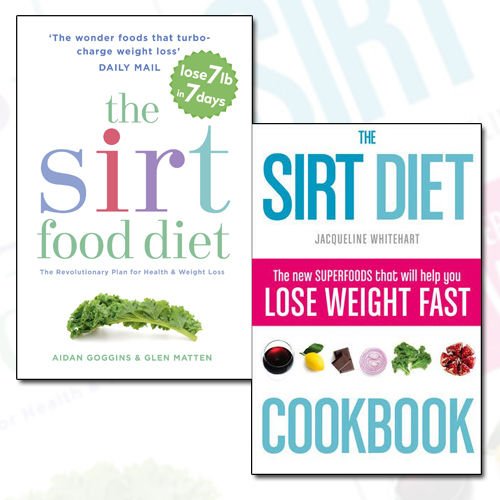 The sirtfood diet cookbook collection weight loss 2 books set paperback new - The Book Bundle