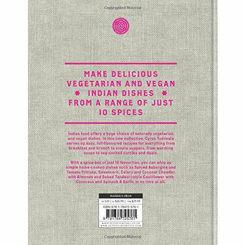 Simple Spice Vegetarian: Easy Indian vegetarian recipes from just 10 spices - The Book Bundle