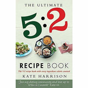 Two paperback cookbooks by Angela Dowden featuring 100 fasting recipes and 5:2 diet meal ideas, stacked with colorful covers.