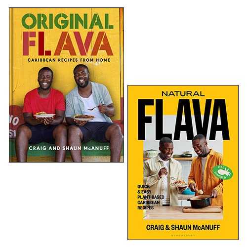 Natural Flava And Original Flava By Craig McAnuff & Shaun McAnuff 2 Books Collection Set - The Book Bundle