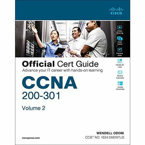 CCNA 200-301 Official Cert Guide, Volume 2, - The Book Bundle