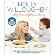 Set of three "Baby Food Matters" non-fiction books by Lucy Atkins, featuring tips for new parents on baby nutrition and care.