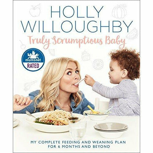 Set of three "Baby Food Matters" non-fiction books by Lucy Atkins, featuring tips for new parents on baby nutrition and care.