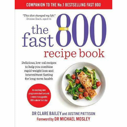 Fast 800 Recipe Book, Fast Diet For Beginners, Nom Nom Fast 800 Cookbook, Paleo Nom Nom Fast 800 Cookbook 4 Books Collection Set - The Book Bundle