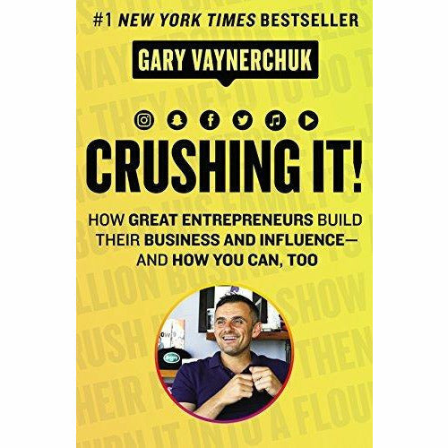 The Lean Startup, Start Now Get Perfect Later, Shoe Dog A Memoir by the Creator of Nike, [Hardcover] Crushing It 4 Books Collection Set - The Book Bundle
