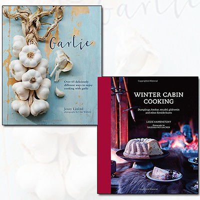 Winter Cabin Cooking and Garlic 2 Books Bundle Collection - The Book Bundle