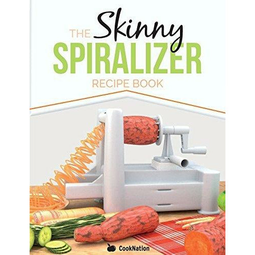 CookNation spiralizer recipe book by Bell & MacKenzie Publishing featuring healthy, low-calorie soup recipes in paperback.