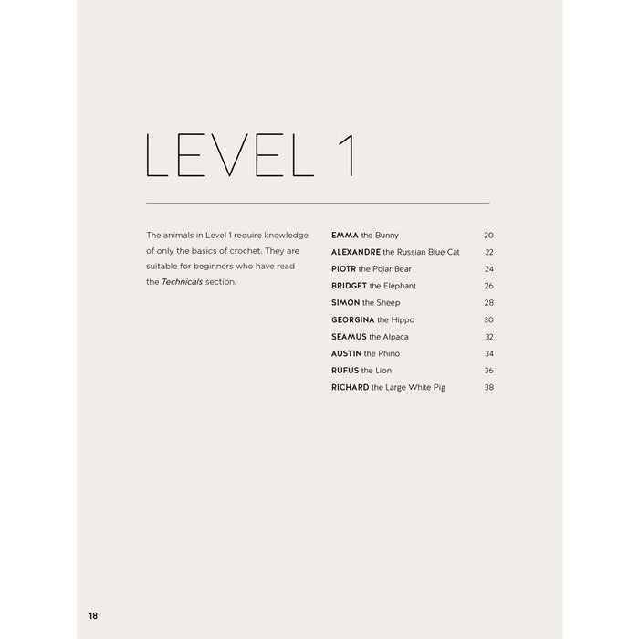 Edward's Menagerie: Over 40 soft and snuggly toy animal crochet patterns - The Book Bundle