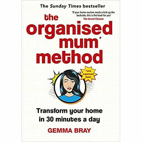 Clean & Green: 101 Hints,Organised Time Technique,Organised Mum 3 Books Set - The Book Bundle