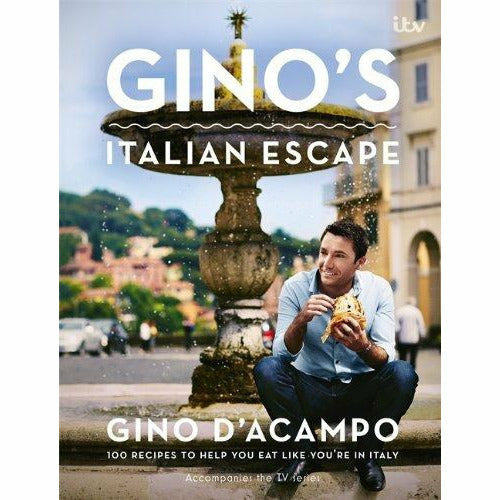 Gino D'Acampo Collection 3 Books Set (Gino's Islands in the Sun 100 recipes, A Taste of the Sun),Gino's Italian Escape (Book2)) - The Book Bundle