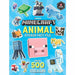 Minecraft Animal Sticker Fact File - The Book Bundle