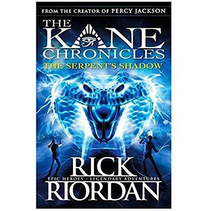 The Kane Chronicles 5 Books Set By Rick Riordan (The Red Pyramid, Throne of Fire, Serpent's Shadow, Survival Guide, Brooklyn House) - The Book Bundle
