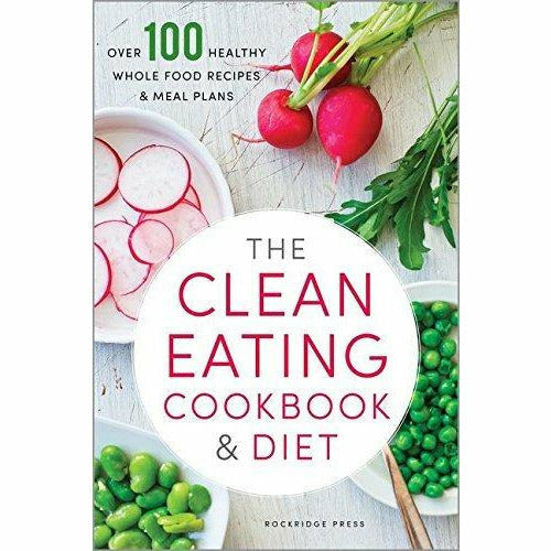 The Clean Eating Cookbook & Diet Journal and Book Collection 2 Bookd Bundle - The Book Bundle