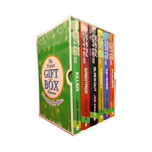 Jimmy Coates Series 6 Books Collection Joe Craig Gift Wrapped Slipcase Sabotage - The Book Bundle