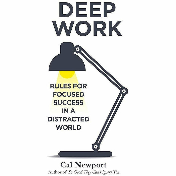 The 7 Habits of Highly Effective People, The One Thing, Deep Work, Getting Things Done 4 Books Collection Set - The Book Bundle
