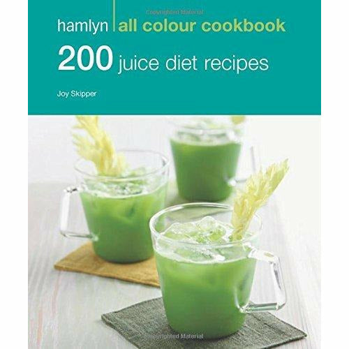Set of three Hamlyn All Colour Cookbook paperback books by Alex Stetter, Joy Skipper, and Sunil Vijayakar featuring vibrant recipe images.
