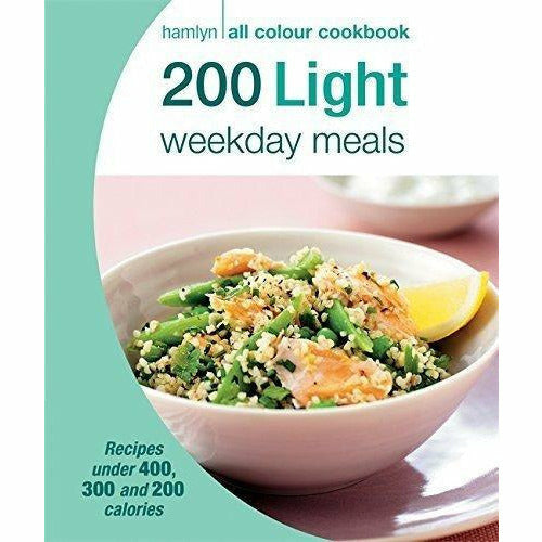 Hamlyn All Colour Cookbook 200 Light Recipes 5 Books Bundle Collection (200 Light Slow Cooker Recipes, 200 Light Cakes & Desserts) - The Book Bundle