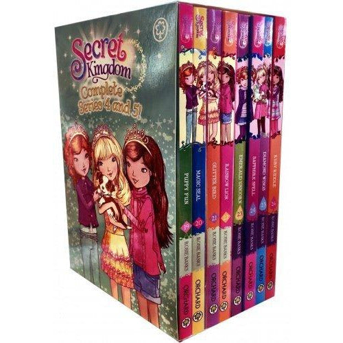 Secret Kingdom Series 4 and 5 Collection Rosie Banks 8 Books Box Set (Book 19-26) - The Book Bundle