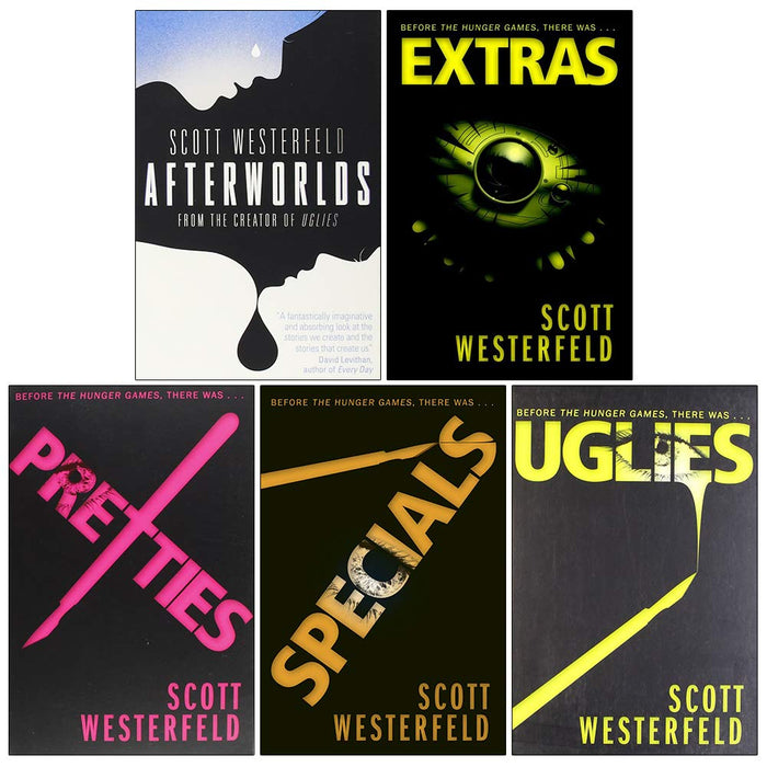 Scott Westerfeld Collection 5 Books Set (Afterworlds, Extras, Pretties, Specials, Uglies) - The Book Bundle