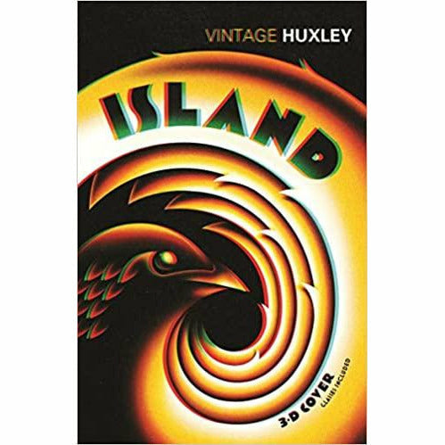 A set of three vintage classics books by Aldous Huxley including Brave New World, Doors of Perception, and Island.