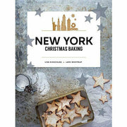 Set of three hardcover New York Christmas baking books by Lisa Nieschlag and Lars Wentrup, featuring recipes and holiday stories.