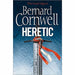 Warlord Chronicles & The Grail Quest  Series 6 Books Collection Set By Bernard Cornwell (Harlequin, Vagabond, Heretic, Enemy of God, Excalibur, King) - The Book Bundle