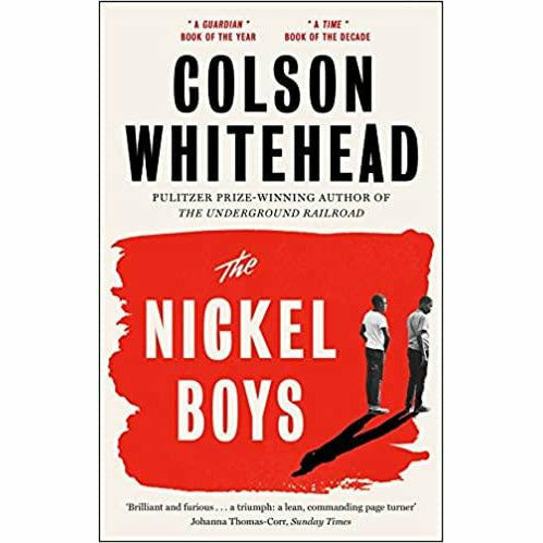 Paperback of The Nickel Boys by Colson Whitehead, Pulitzer Prize-winning fiction book with a Fleet brand cover.
