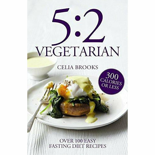 5 2 vegetarian, vegetarian 5 2 fast diet and slow cooker vegetarian recipe book 3 books collection set - The Book Bundle