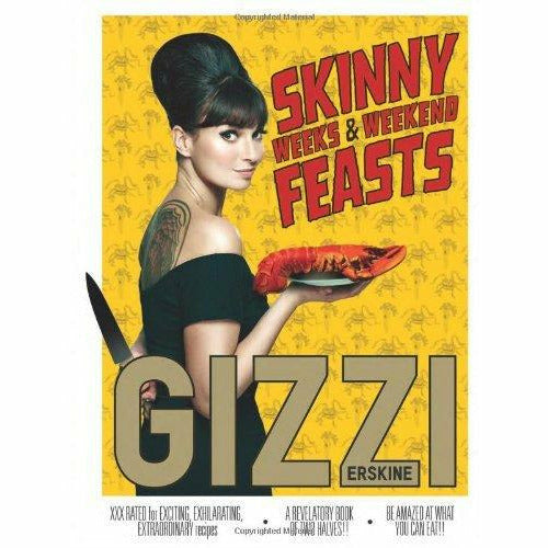 gizzi's season's eatings, skinny weeks and weekend feasts 2 books collection set - The Book Bundle