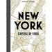 New york capital of food, new york christmas recipes and stories, new york cult recipes 3 books collection set - The Book Bundle