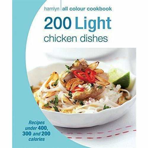 Hamlyn All Colour Cookbook 200 Light Recipes 5 Books Bundle Collection (200 Light Slow Cooker Recipes, 200 Light Cakes & Desserts) - The Book Bundle