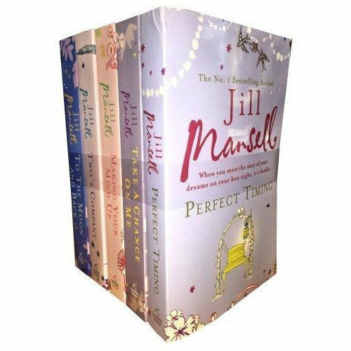 Jill Mansell Collection 5 Books Set Tio the Moon and Back, Perfect Timing, Take a Chance On Me, Two Company, Making Your Mind Up - The Book Bundle