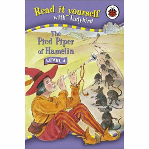 Read it Yourself with Ladybird Level 4: 6 Books Box Set (Heidi, Mermaid, Snow White, Piper, Wizard, Alice) - The Book Bundle