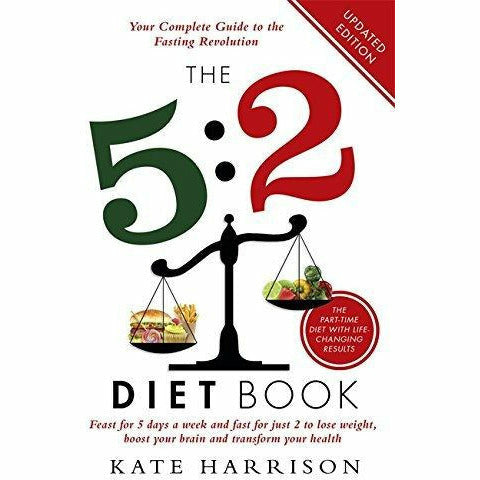 5:2 Diet Book, 5:2 Diet Recipe Book and Five Two for a New You Collection 3 Books Set - The Book Bundle