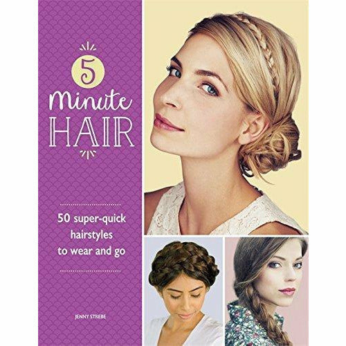 Set of three non-fiction books including The Body Book and 5-Minute Hair, authored by Cameron Diaz, Vogue Williams, and Dr. Anjali Mahto.