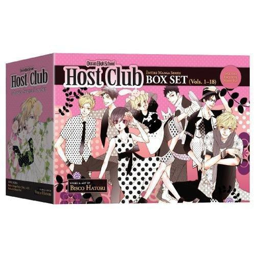 Ouran High School Host Club Complete Box Set - Volumes 1-18 - The Book Bundle