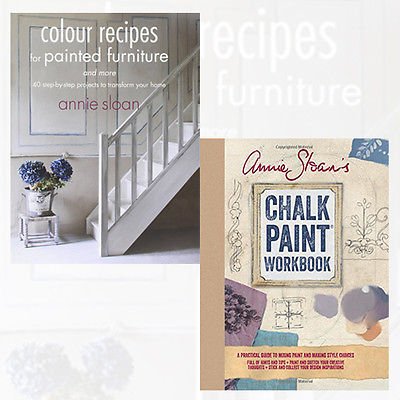 Annie Sloan Collection 2 Books Bundle Set (Annie Sloan's Chalk Paint® Workbook, Colour Recipes for Painted Furniture and More) - The Book Bundle