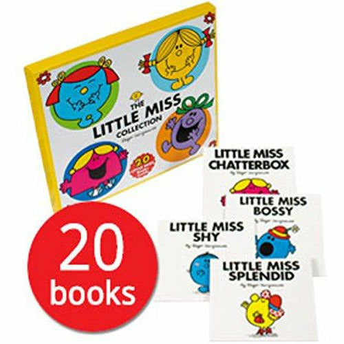 The Little Miss Collection 20 Books Box Set by Roger Hargreaves NEW Pack - The Book Bundle