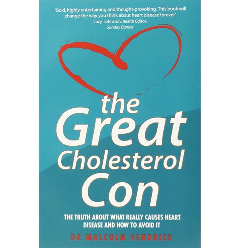 Two paperback books from the Great Cholesterol Con and Healthy Eating for Lower Cholesterol collection by Daniel Green and Catherine Collins.