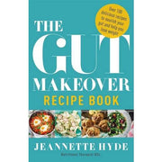Happy Healthy Gut & Gut Makeover recipe book set by Jennifer Browne, featuring three paperback books on gut health and digestion.