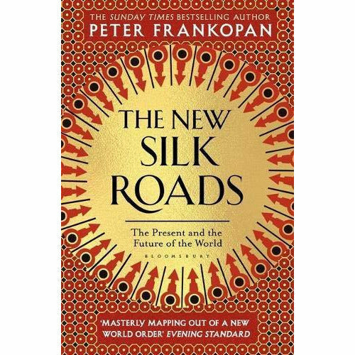 Two paperback books in the Silk Roads collection by Peter Frankopan, featuring non-fiction titles on historical trade routes.