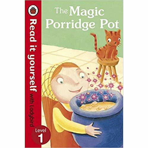 Read it yourself with Ladybird: Level 1:6 Books Collection Set (Magic, Hen, Goats, Cinderella, Turnip, Glodilocks) - The Book Bundle